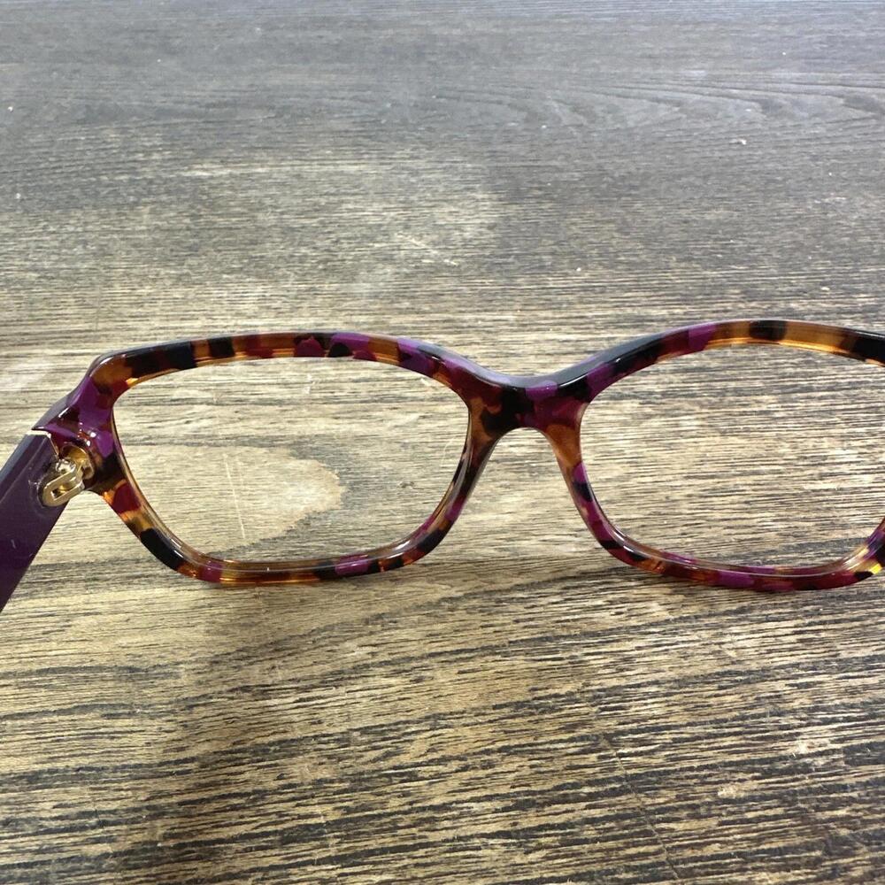 Coach Sunglasses FRAMES ONLY HC8160 (L145) 533990 Purple Confetti Oversized 56 - Picture 4 of 5